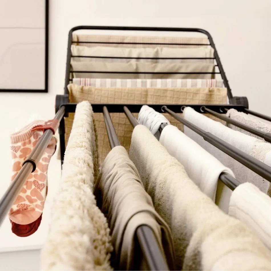 Vileda Infinity FLEX ruhaszárító fekete 30 m