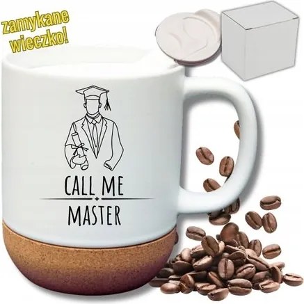 Fehér Bögre Parafa Vicces Ajándék Call Me Master
