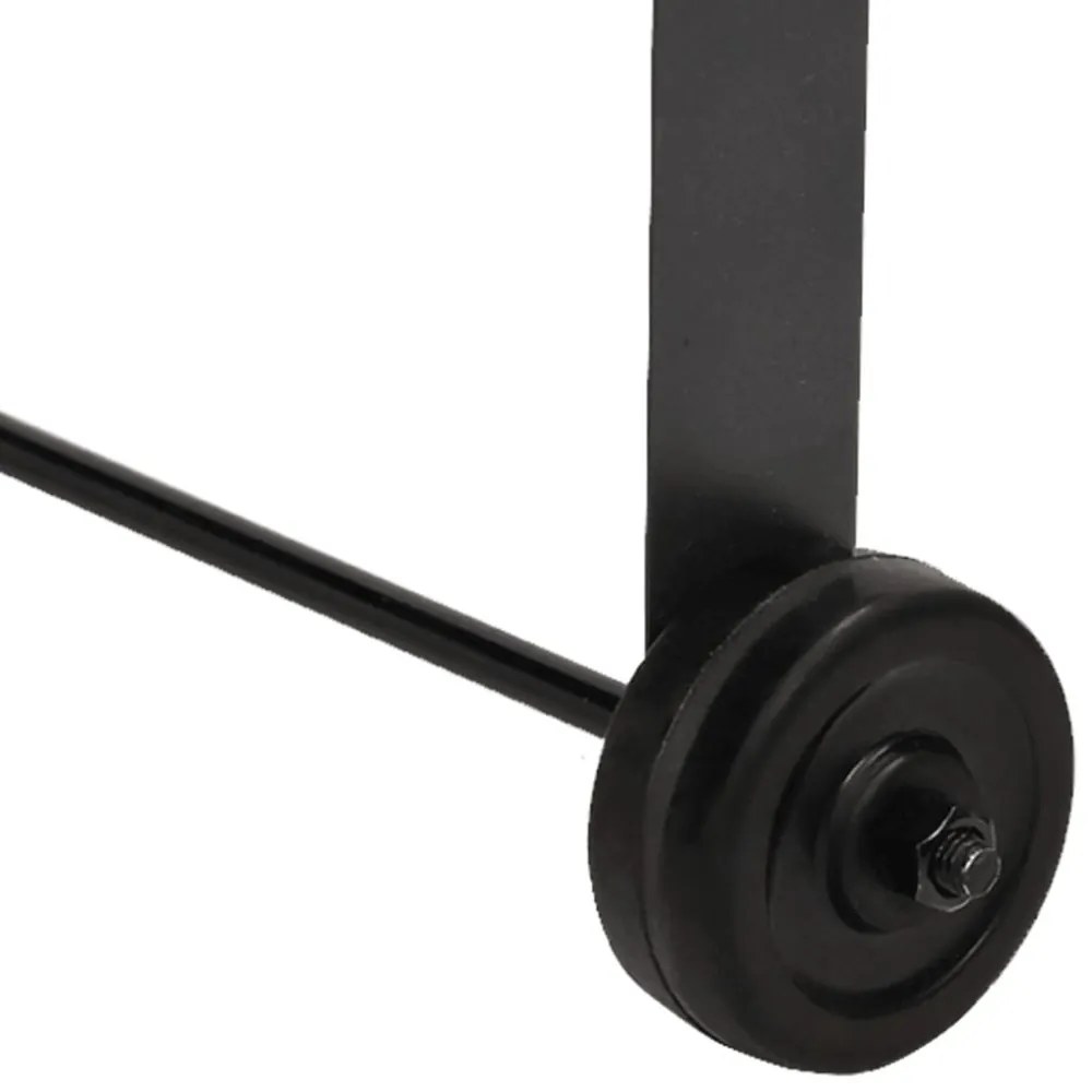 antracitszürke horganyzott acél növénytartó 100x54,5x100 cm