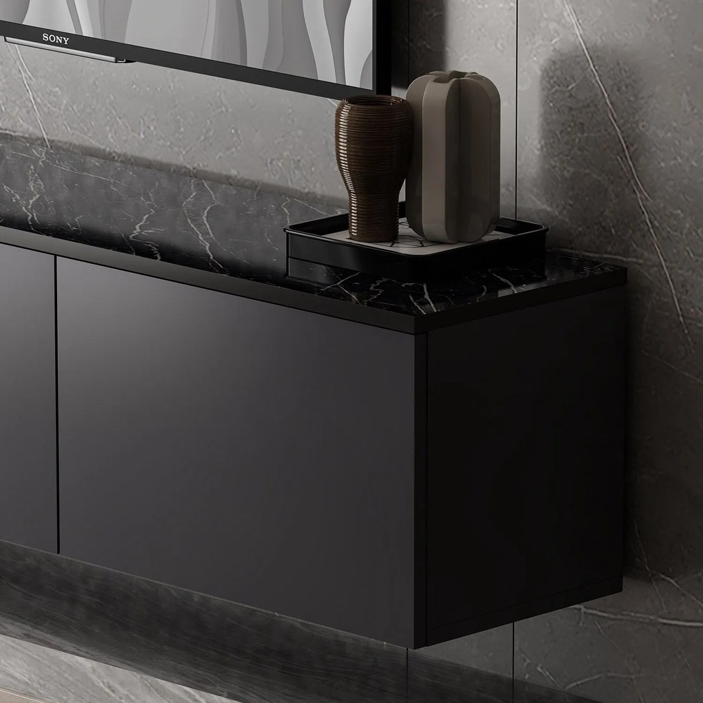 TV szekrény Neon - Anthracite