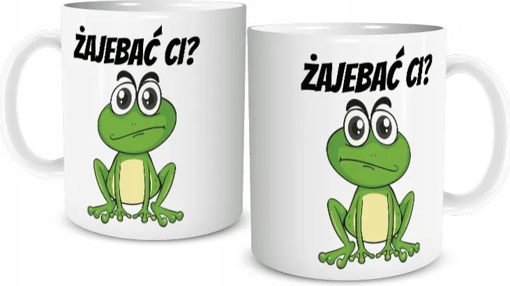 Vicces Bögre Ajándék béka Béka?