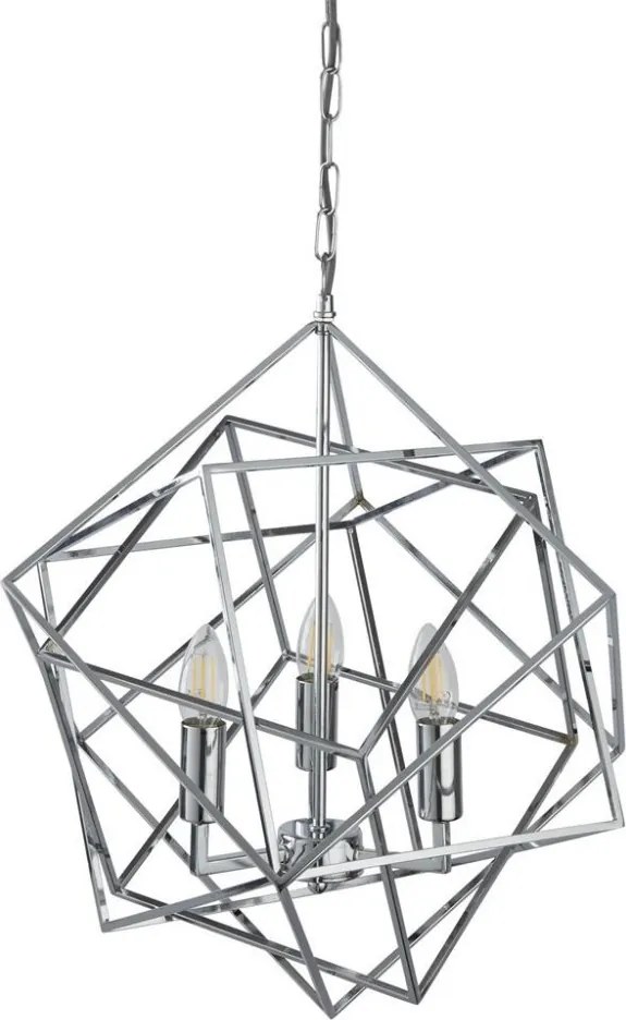 Függeszték Króm CUBE SEARCHLIGHT 7863-3CC