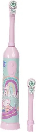 Fogkefe, elektromos, 2 pótfejjel, 3+, Peppa Pig, pink (KHSZ83)