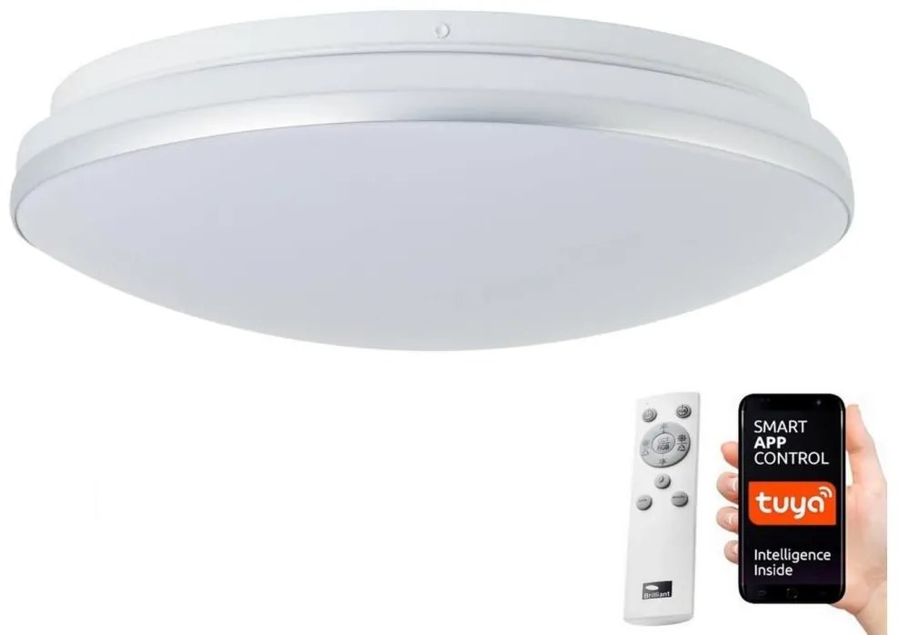 Brilliant - LED RGBW Dimmelhető mennyezeti lámpa MIDWAY LED/14W/230V + távirányító G99573/75