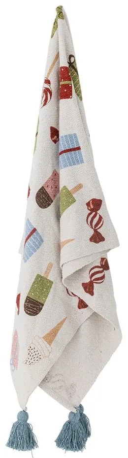 Fehér gyerek takaró 130x160 cm Sweets – Bloomingville Mini