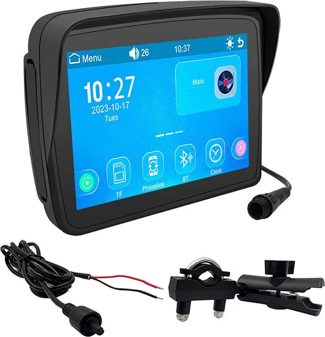 5" Érintőképernyős Motoros CarPlay/Android Auto és MP5 Lejátszó MZS-207