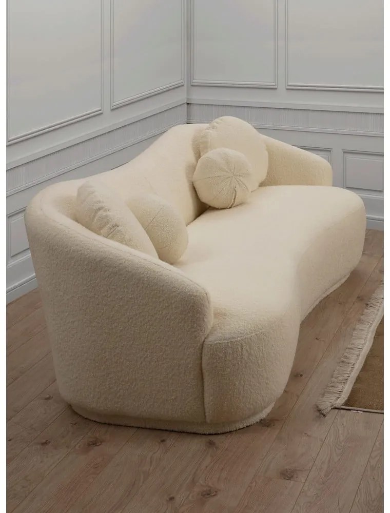 Krémszínű kanapé 225 cm Ancona – Artie