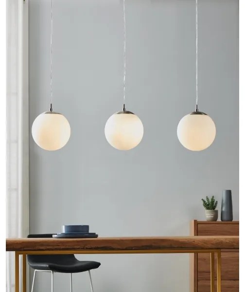 Eglo 900395 - Csillár zsinóron RONDO 3xE27/40W/230V