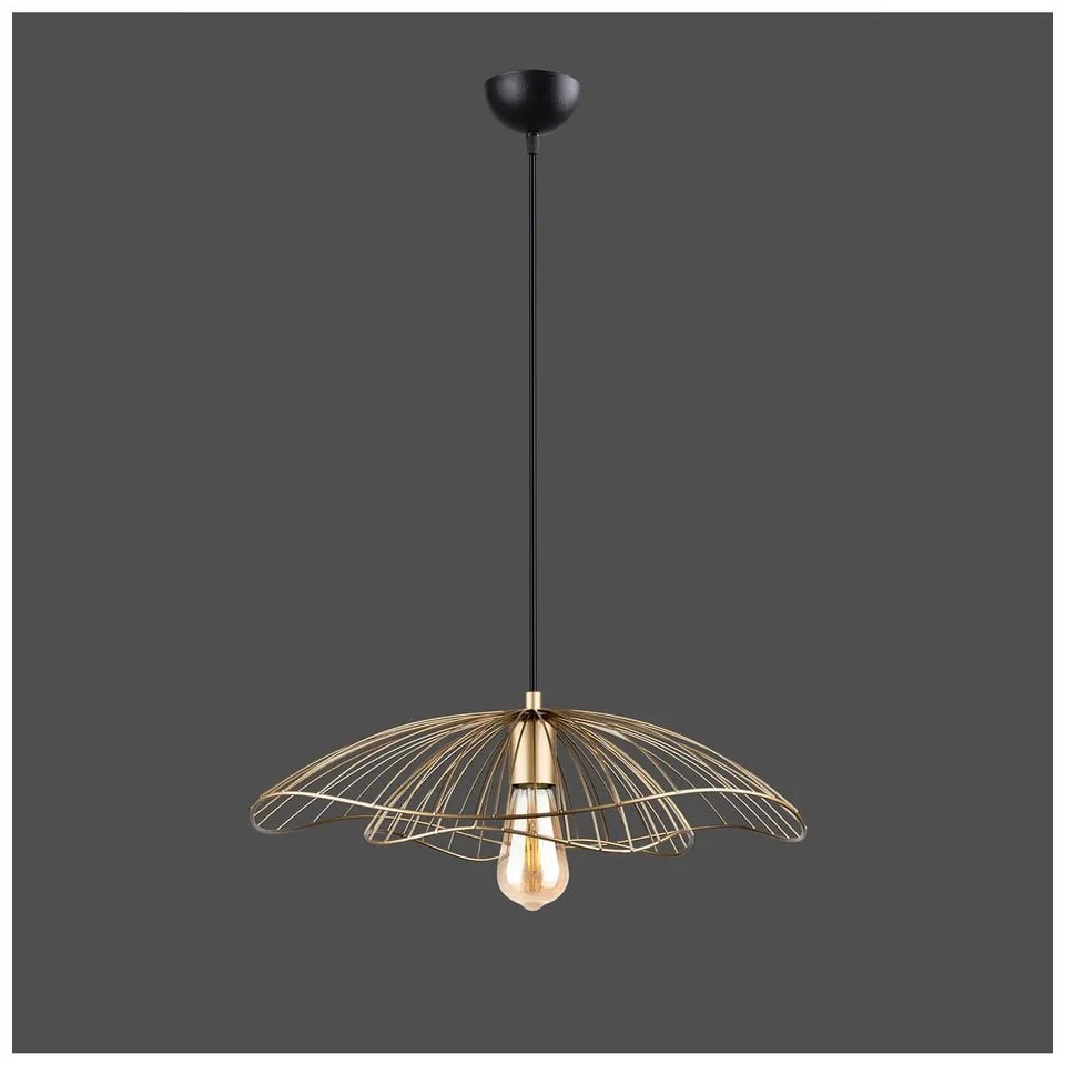Root aranyszínű függőlámpa, magasság 111 cm - Squid Lighting
