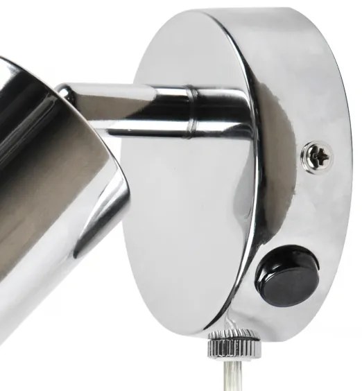 Nordlux - Fali spotlámpa EXPLORE 1xGU10/7W/230V fényezett króm