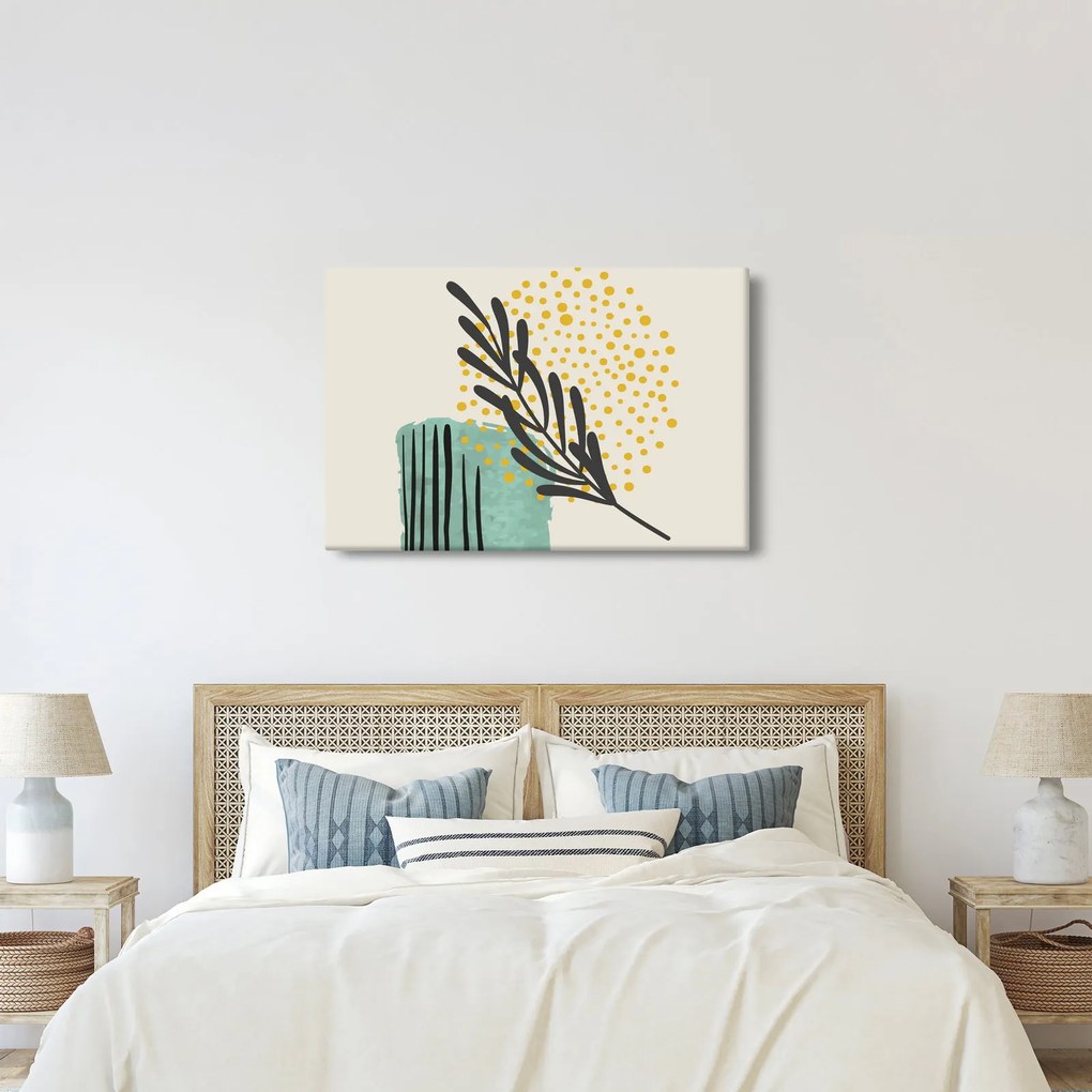 Kép - Absztrakt lapok N⁰3 (90x60 cm)