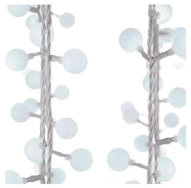 LED Karácsonyi kültéri lánc 40xLED/9m IP44 hideg fehér