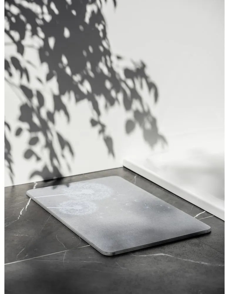 Szürke kovaföld fürdőszobai kilépő 39x60 cm Astera – Wenko