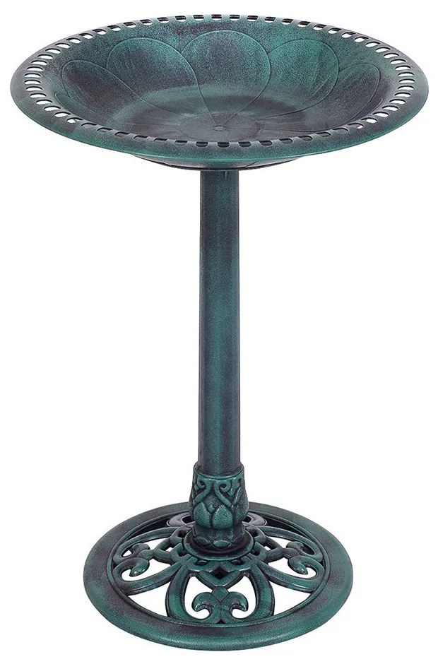 Műanyag madáritató, zöld