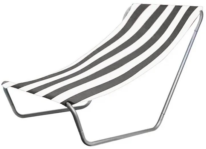 AKCIÓ Összecsukható tengerparti napozóágy SAND CSÍKOS mix színek, II. osztály