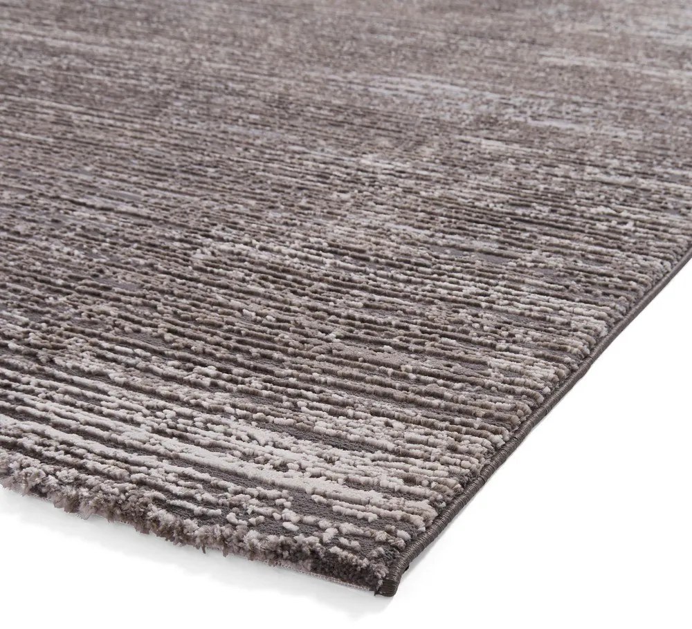 Sötétszürke mosható szőnyeg újrahasznosított szálakból 120x170 cm Flores – Think Rugs