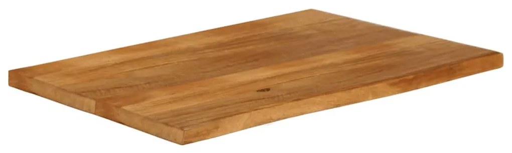 tömör mangófa természetes élű asztallap 100 x 60 x 2,5 cm