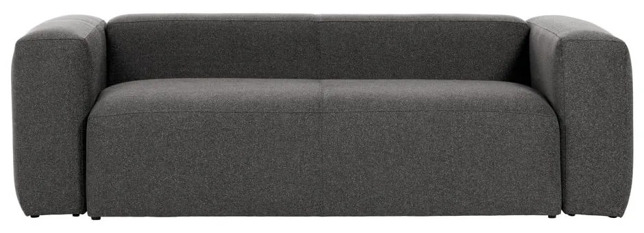 Blok sötétszürke kanapé, 210 cm - La Forma