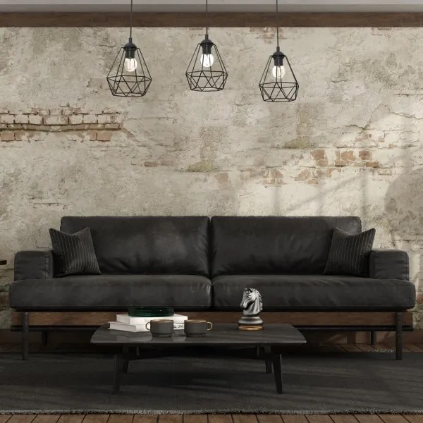 Felületre szerelhető csillár ACERO 3xE27/60W/230V