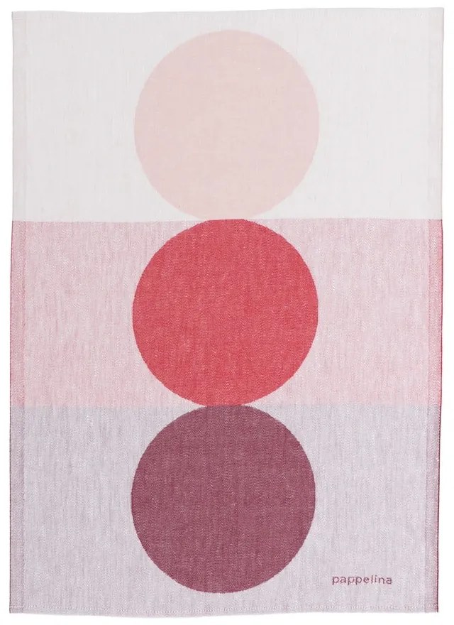 Lenkeverék konyharuha 46x66 cm Otto Red – Pappelina