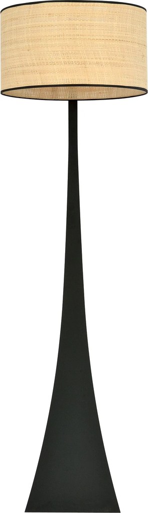 Emibig modern állólámpa estrella barna fekete emi1157/lp1
