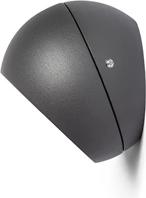 RENDL SIV felületre szerelhető antracitszürke 230V LED 6W 120° IP54 3000K