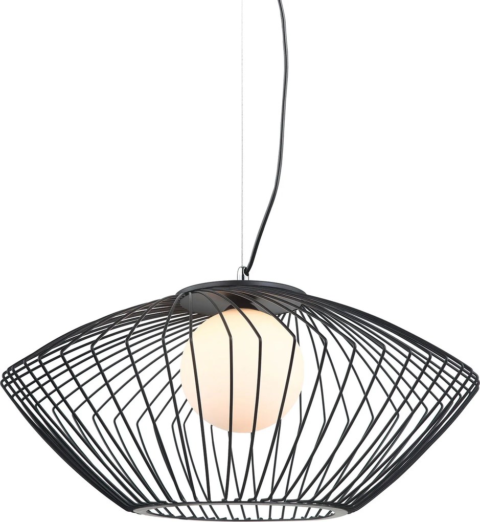 Italux modern függeszték zeno fehér fekete itxmdm-3844-1 bk