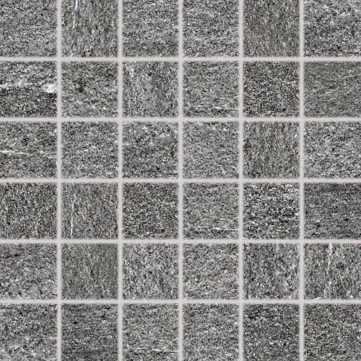 Mozaik Rako Quarzit sötétszürke 30x30 cm matt DDM06738.1
