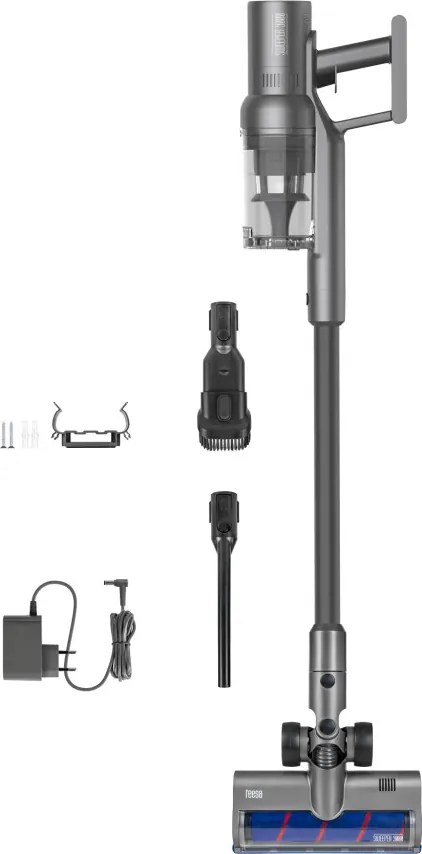 Teesa Akkumulátoros porszívó 2w1 szürke