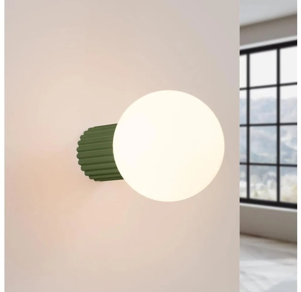 Sollux SL.1722 - Fürdőszobai fali lámpa HALO 1xG9/8W/230V IP44 zöld