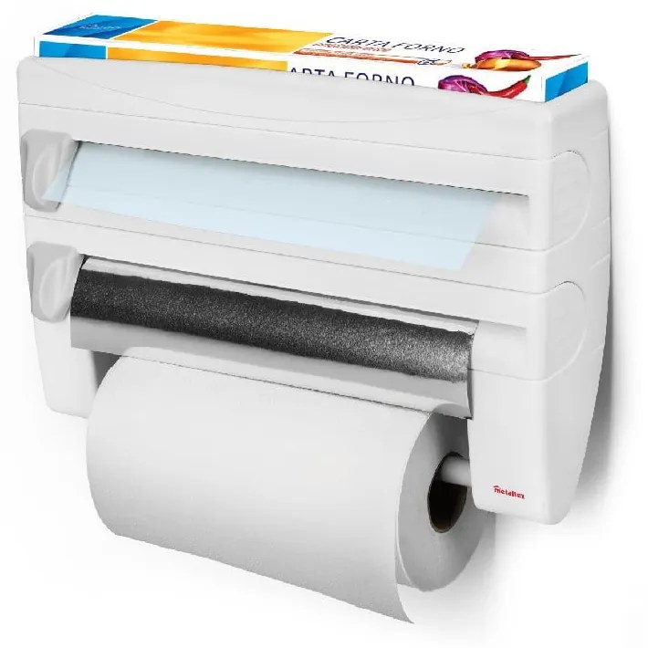 Többfunkciós konyhai adagoló és tartó polc, hossz 38 cm - Metaltex