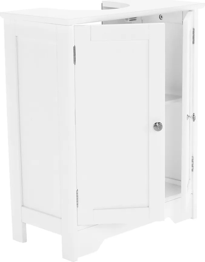 Mosdószekrény, fehér, ATENE TYP 3