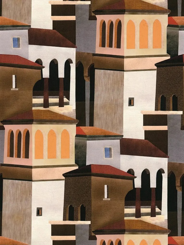 Vinyl tapéta flizelin város motívum építészet épületek nappali