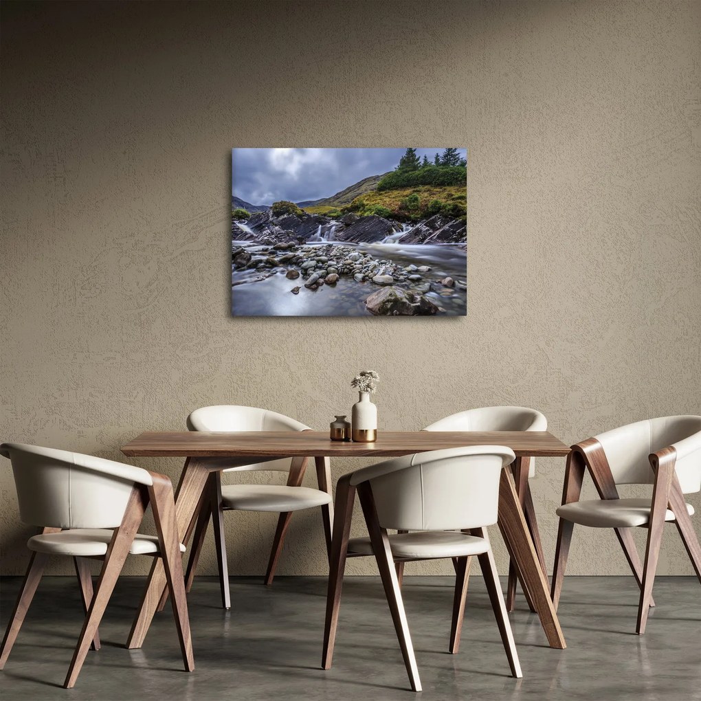 Folyó víz képe (70x50 cm)