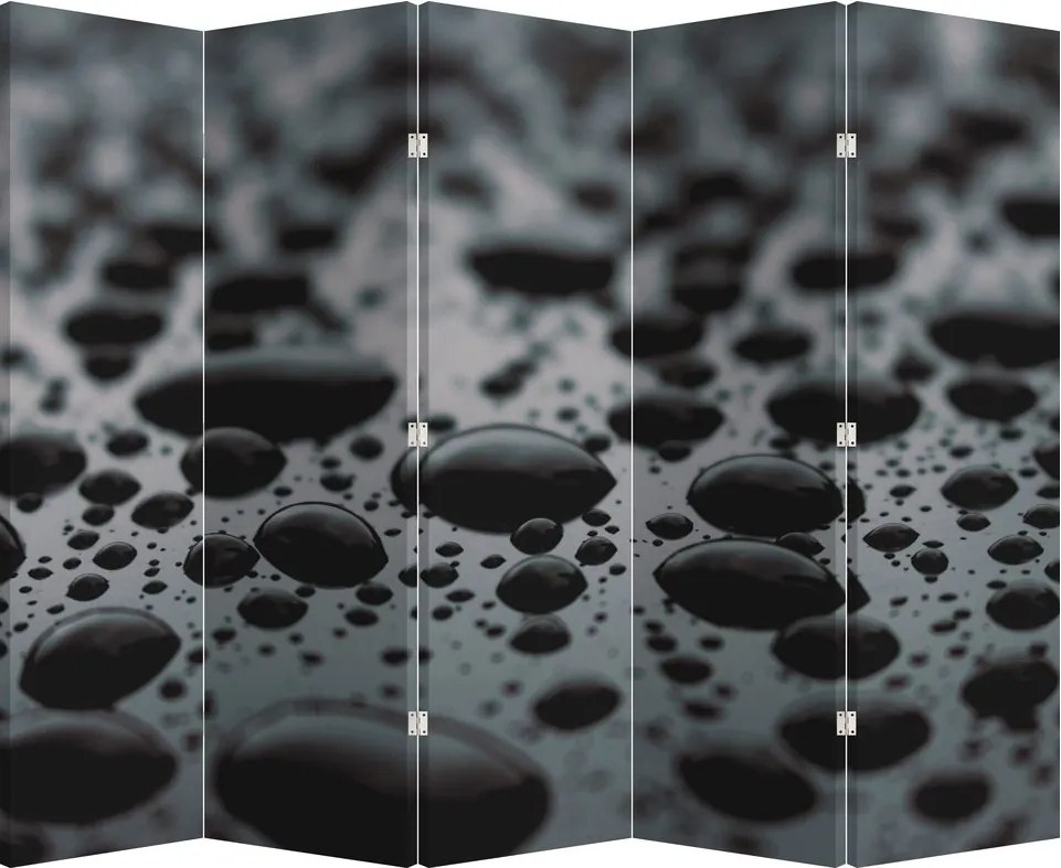 Paraván - Vízcseppek (210x170 cm)