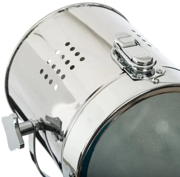 Atmosphera - Asztali lámpa EBOR 1xE14/25W/230V fenyő/fényezett króm