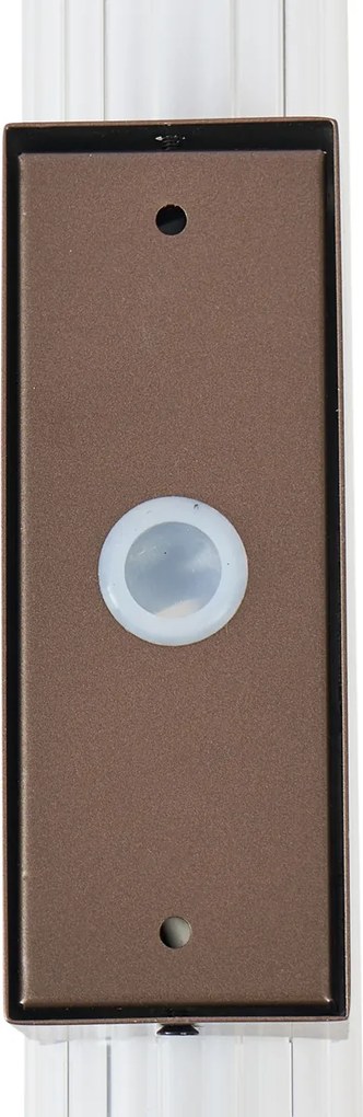 Retro bronz fali lámpa 40 cm LED-del IP44 - Coco