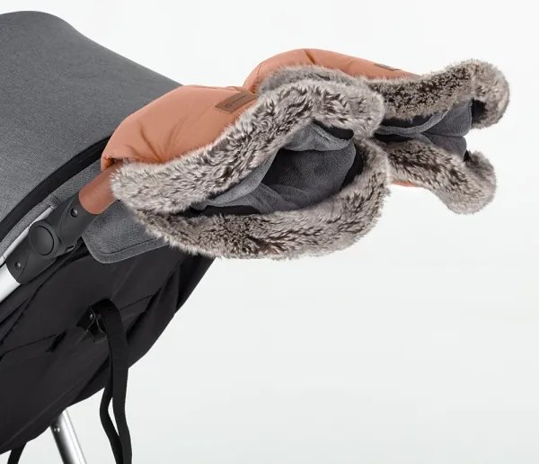 PETITE&MARS 4v1 COMFY gyerek bundazsák + kézmelegítők, Pastel Peach