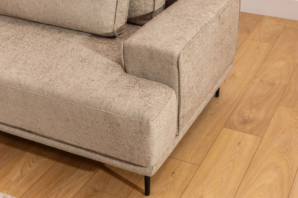 Nicole kihúzható kanapé - bézs szövet Magni 206.03