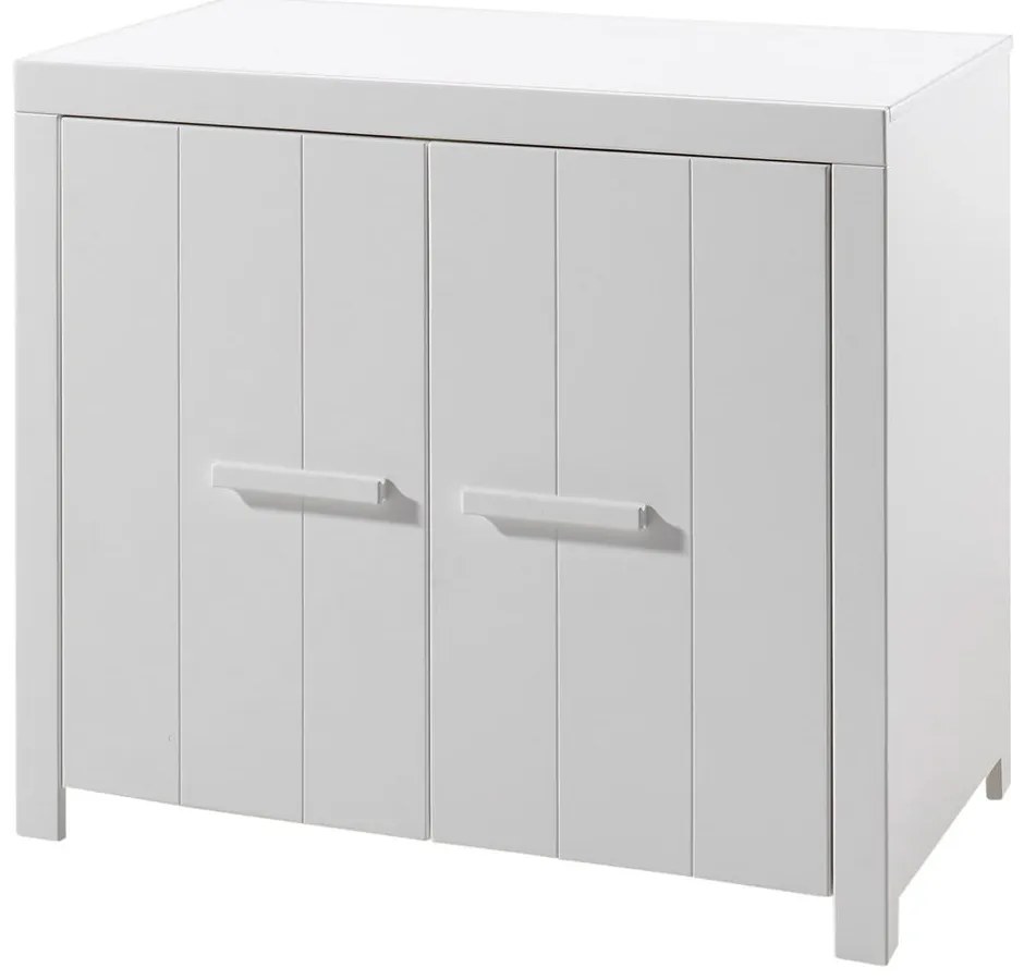 Fehér borovi fenyő gyerek szekrény 100x87 cm ERIK – Vipack