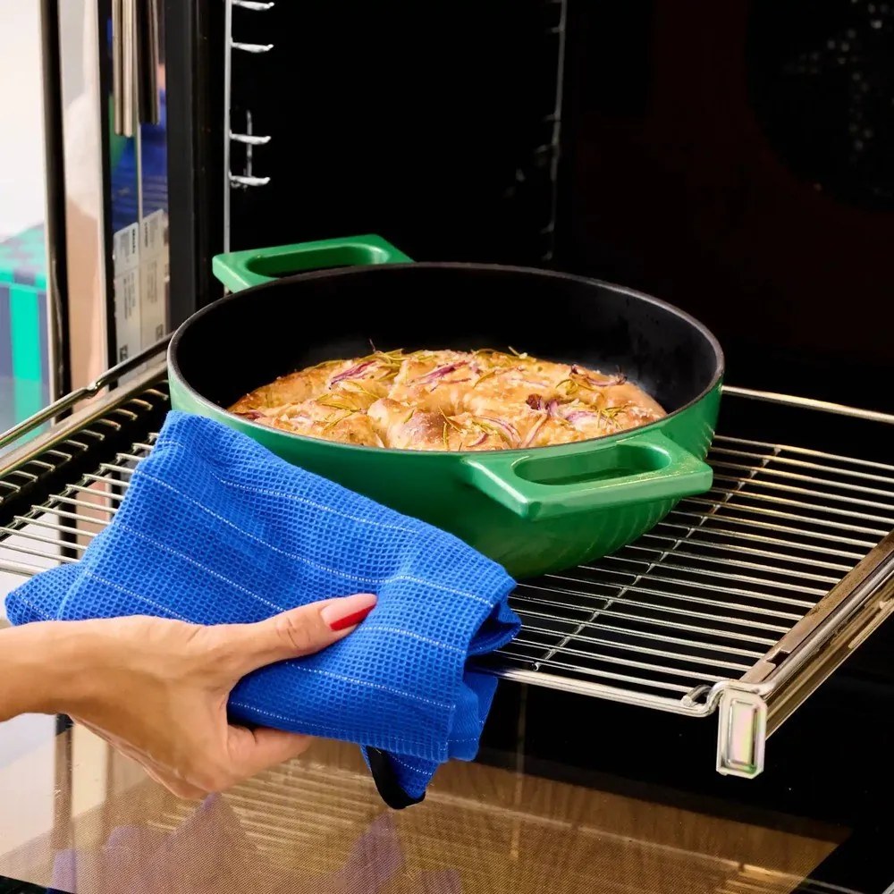 Öntöttvas serpenyő fedővel ø 26 cm tegame Mattia 3.0 – FABINI