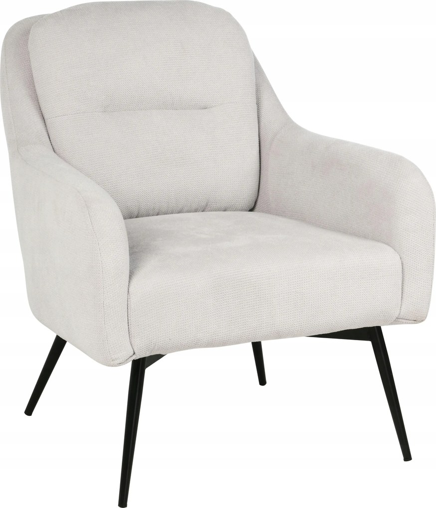 Relax fotel kárpitozott szövet szürke nappaliba, modern Mert