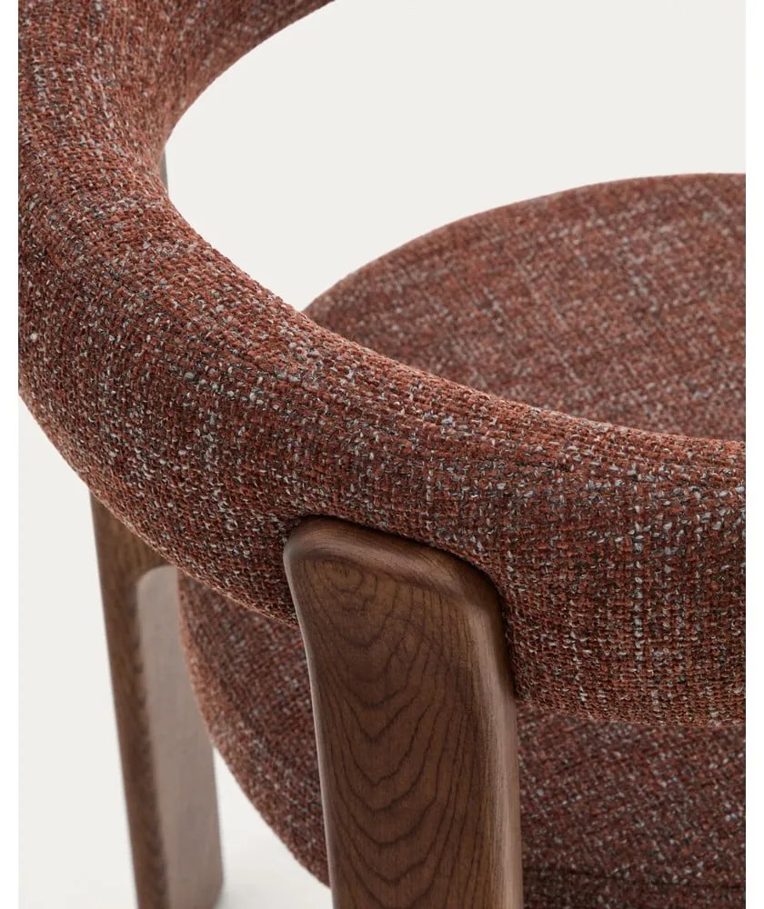 Barna kőrisfa étkezőszék Granite – Kave Home