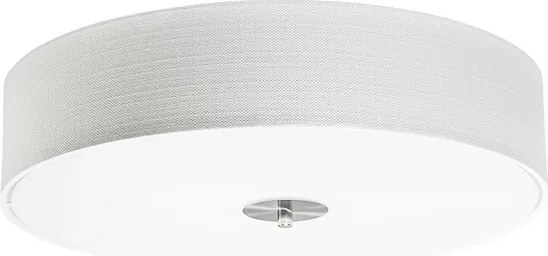 Okos mennyezeti lámpa fehér 50 cm 4 Wifi A60-nal - Drum Jute