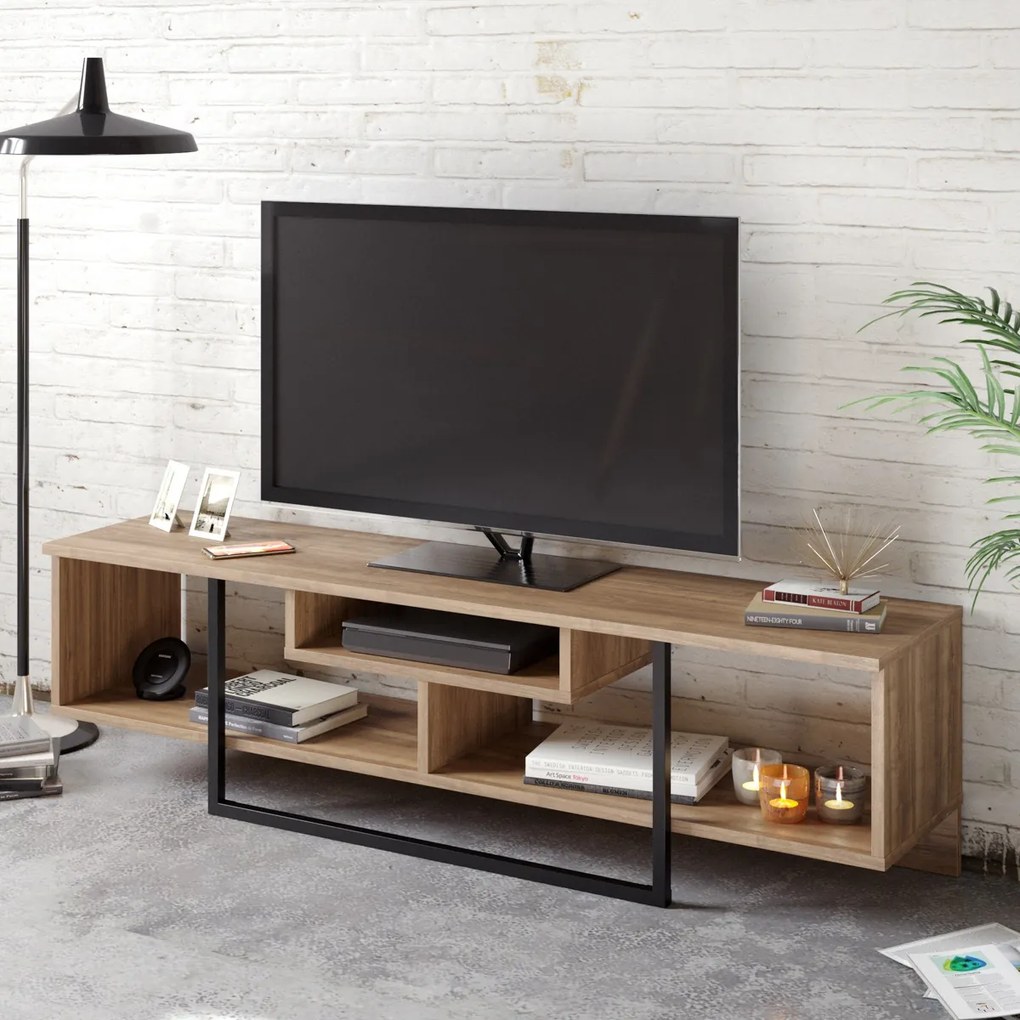 TV asztal Asal Fekete