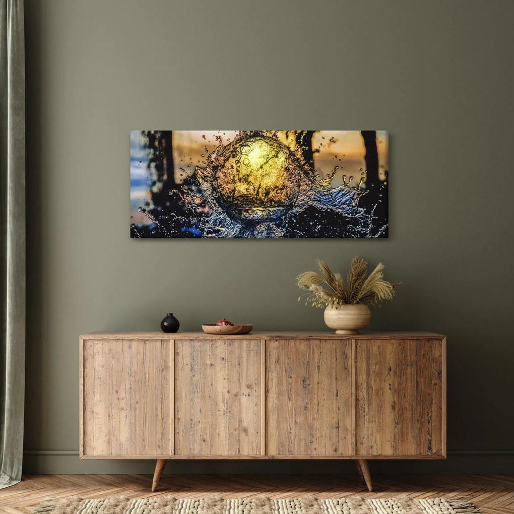 A víz képe (120x50 cm)