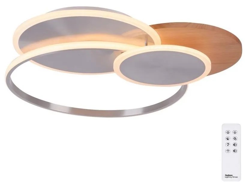 Paul Neuhaus Paul Neuhaus 8328-79 - LED Dimmelhető mennyezeti lámpa PALMA LED/50W/230V + távirányító W2290