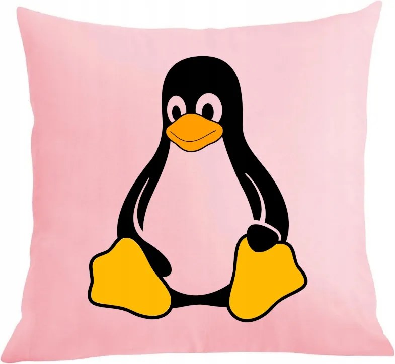 Párna párnahuzat Linux pingvin programozó