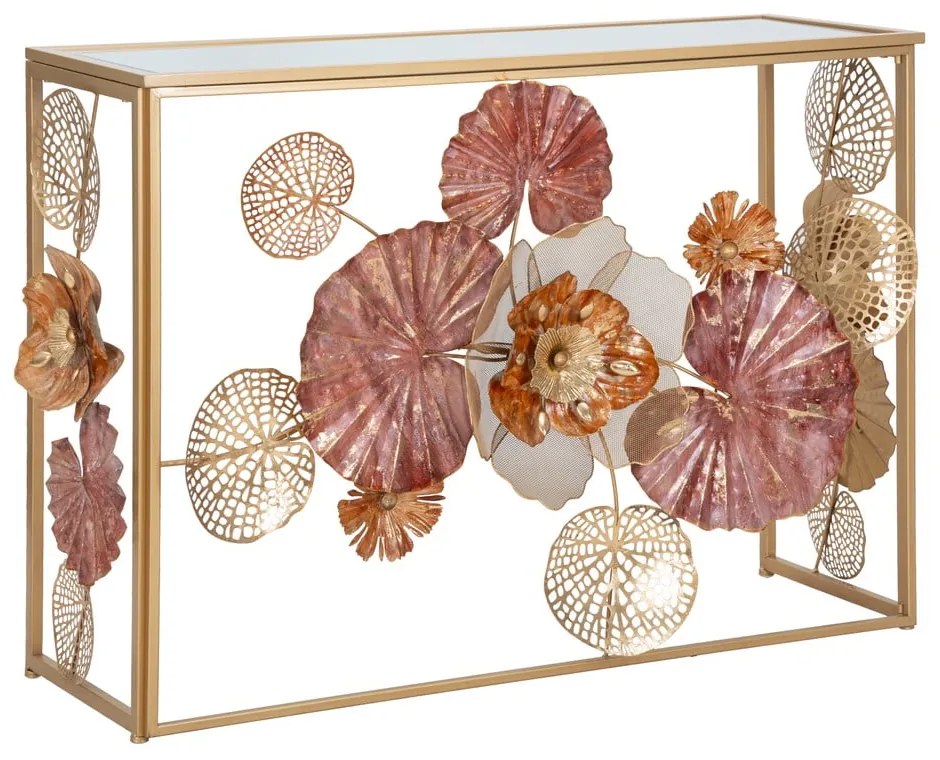 Narancssárga konzolasztal 41.5x114 cm Glam Redy – Mauro Ferretti