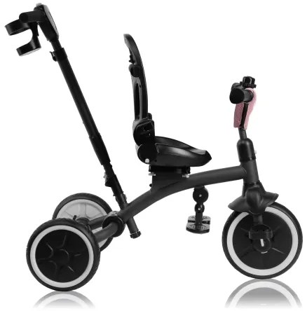 Lionelo - Gyermek tricikli TRIS PLUS Pink Rose